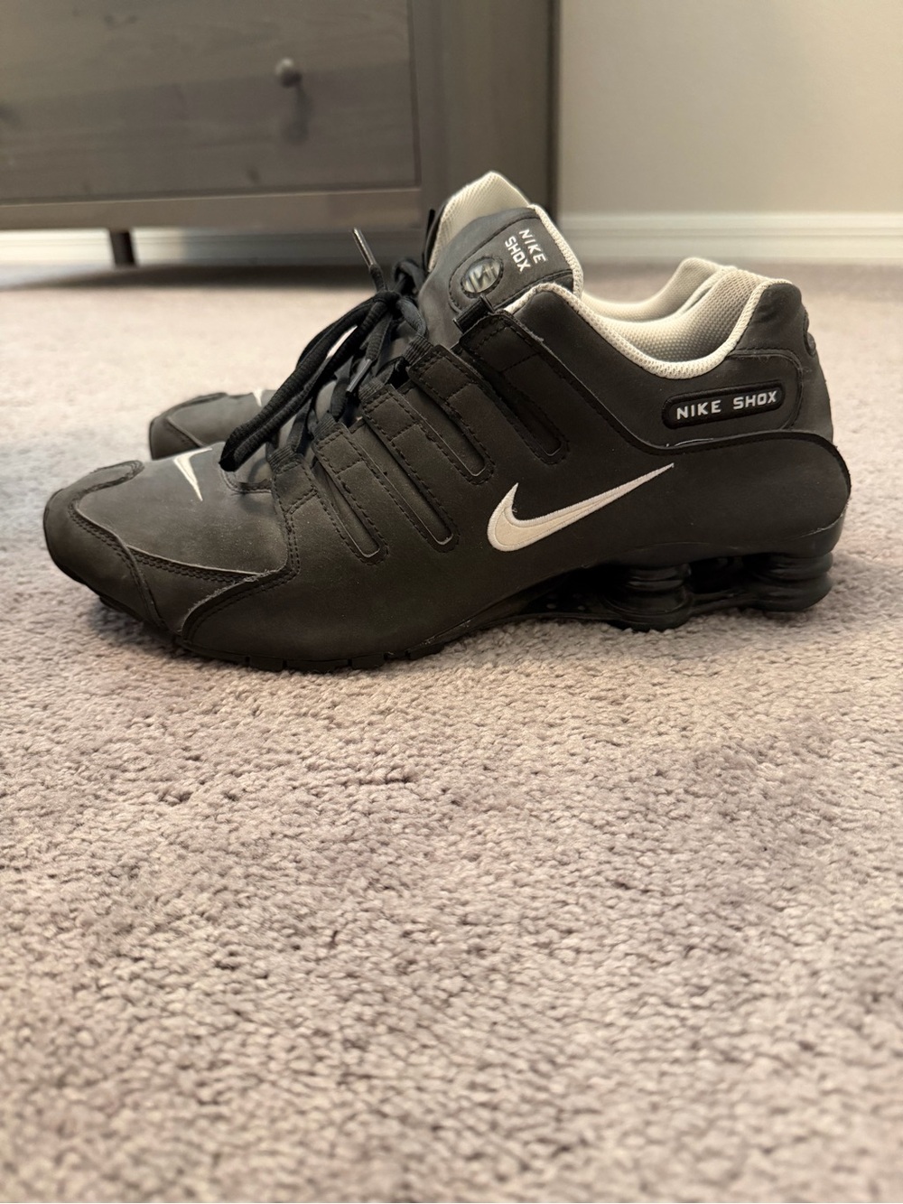 Gray Men’s Nike Shox